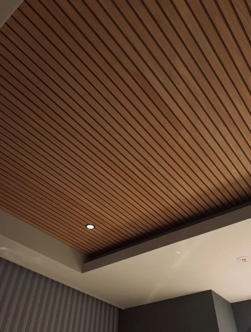 Wood ceiling