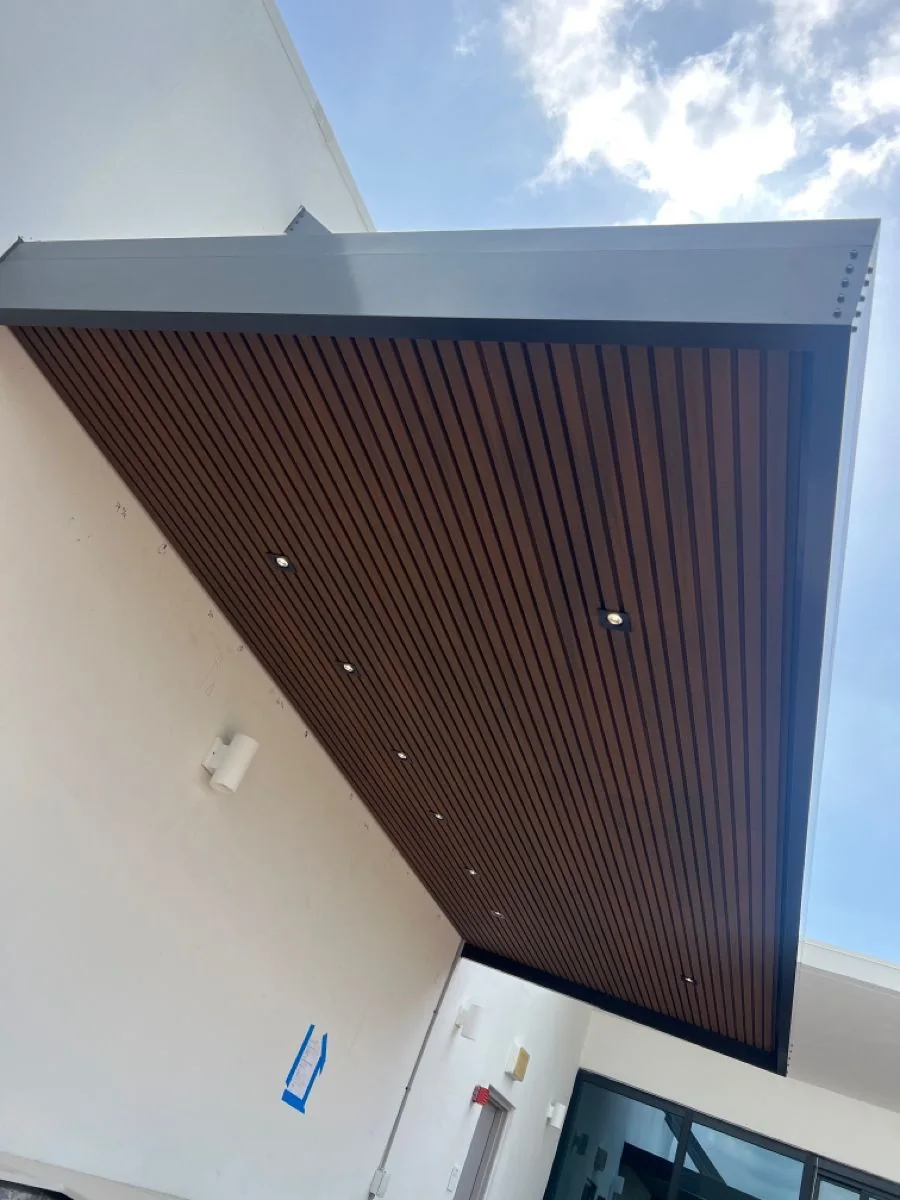 Exterior soffit